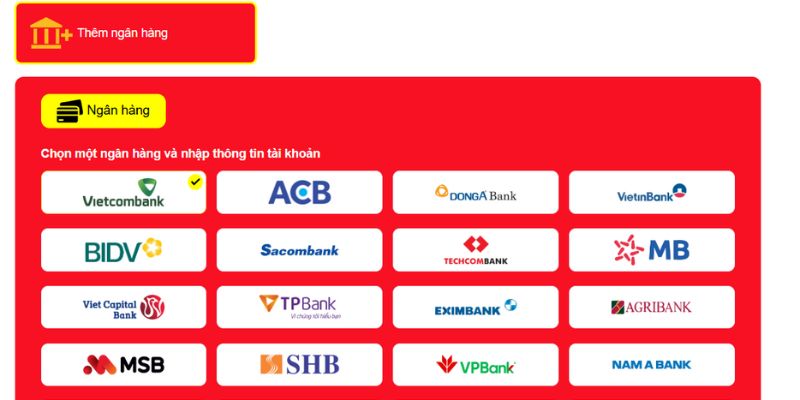 Hội viên J88 cần liên kết tài khoản ngân hàng chính chủ